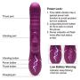 Realistic Thrusting Rabbit Vibrator Pulsator with Multi Speeds, Luvkis Eggey Rechargeable G-Spot Dildo Stimulator Adult Toy For Women Clitoris Vagina Massager for Solo and Couple Playing