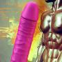 Dildo Vibrator for Multi-use, Rechargeable G Spot Vibrator with 10 Powerful Vibrations, Adult Sex Toy for Women and Couple