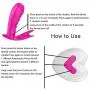 10 Modes Women Butterfly Vibr and Ating Wearable Remote USB Charged Wireless Control Butterfly Vib and rator Toys