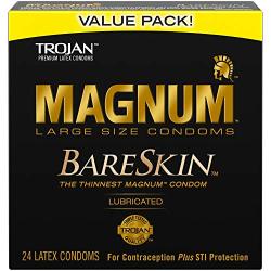 Trojan Mangum Bareskin Lubricated Condoms