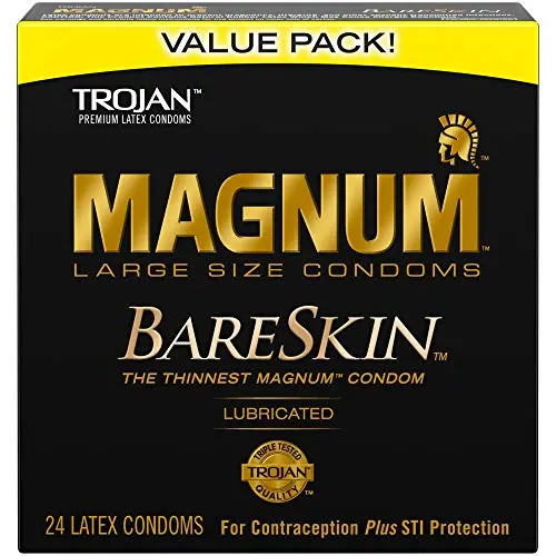 Trojan Mangum Bareskin Lubricated Condoms Trojan Mangum Bareskin Lubricated Condoms