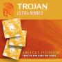 Trojan Stimulations Ultra Ribbed Spermicidal Condoms, 12ct