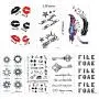 Konsait Temporary Tattoos for Adult Men Women Kids(30 Sheets), Waterproof Temporary Tattoo Fake Tattoos Body Art Sticker Hand Neck Wrist Cover Up Set Konsait Temporary Tattoos for Adult Men Women Kids(30 Sheets), Waterproof Temporary Tattoo Fake Tattoos Body Art Sticker Hand Neck Wrist Cover Up Set