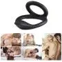 Durable Silicone Male Enhancement Exercise Bands Penis Ring, 1.3"Diameter of Small Ring & 2" Diameter of Big Rings Sex Toy for Men Black Durable Silicone Male Enhancement Exercise Bands Penis Ring, 1.3"Diameter of Small Ring & 2" Diameter of Big Rings Sex Toy for Men Black