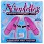 California Exotics Nipplettes Vibrating Nipple Clamps, Pink California Exotics Nipplettes Vibrating Nipple Clamps, Pink