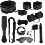 Foreen 11Pcs Bondage Restraint Vibrator Handcuff Whip Collar, SM Adult Games, SM Bondage Sets Restraint Kits, Sex Toys for Women, Men, Couples, Lovers Black 11 pcs Set Foreen 11Pcs Bondage Restraint Vibrator Handcuff Whip Collar, SM Adult Games, SM Bondage Sets Restraint Kits, Sex Toys for Women, Men, Couples, Lovers Black 11 pcs Set