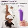 G-Spot Vibrator, Lifelike Flexible Dildo Vagina Stimulator, Rechargeble Waterproof Powerful Vibrator for Women with 10 Modes