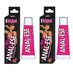 Nasstoys Anal-ESE Flavored Desensitizing Anal Gel, Strawberry - 2 Pack .5oz