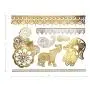 Terra Tattoos Gold Henna Temporary Tattoos - 75 Fake Metallic Tattoos Terra Tattoos Gold Henna Temporary Tattoos - 75 Fake Metallic Tattoos