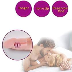 Wearable Male Rod Extension Enhancer Girth Extender Sleeve for Men