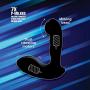 Alpha-Pro 7X P-Milker Silicone Prostate Stimulator with Milking Bead