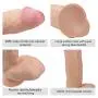Sex Talk 12 inch Huge Flesh Dildo Vibrators with Extra Strong Suction Cup Realistic Dildo Real Dong Penis Imitation Dildos for Women