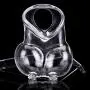 Oolong Balls Silicone Rìng Waterproof Maa-saage Tool for Couples (Transparent) Oolong Balls Silicone Rìng Waterproof Maa-saage Tool for Couples (Transparent)