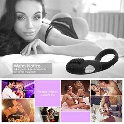 Screaamm Man Waterproof Male Ring Massage Adǔlt Toys Dicks Play Longer Lasting Shake Rooster pennis Rings for Erection Exercise Band Strong Motor Waterproof Six Toys for Female Couple