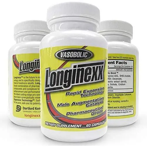 Longinexx Male Penis Enlargement Enhancement Formula 3 Month Supply