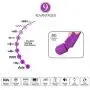 Cordless Waterproof Personal Wand Massager, OOPSIX Handheld Rechargeable Electric Massagers for Body Massage Neck and Back Muscle Recovery(Purple) Cordless Waterproof Personal Wand Massager, OOPSIX Handheld Rechargeable Electric Massagers for Body Massage Neck and Back Muscle Recovery(Purple)