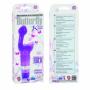 CalExotics Platinum Edition Waterproof 9-Function 2-in-1 Butterfly Kiss Vibrator for G-spot and Clitoral Massager - Purple