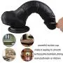 8 Inch Black Silicone Realistic Toys Waterproof Tools for Women Female 8 Inch Black Silicone Realistic Toys Waterproof Tools for Women Female