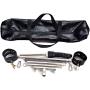 Punchline M Beauty Stainless Steel Spreader Bar Stainless Steel with Ankle Cuffs and Dildo/Anal Dildo, Torture Play BDSM Slave Fetish Sex Toys for Couples