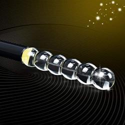 Men Realistic Glass Dildo for Sex Mchine Adult Toy Accessories G-Sport&Anal Massage for Women and Men(an-F7)