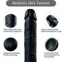 11 Inch Huge Big Flexible Dīldɔ Women Massager with Strong Suction Cup Realistic Waterproof Wand for Female