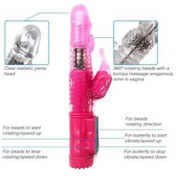Wellwanted Powerful Magic Wand Massager Toy Cordless Massager for Women (meirenyu-pink)