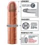 S-E-X_TOY_KISS-Realistic Thicker Cock Girth Enhancer Enlarger Penis-Extender Sleeve Extension ✨SHIPS FROM CALIFORNIA ✨DISCREET SHIPPING