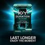 Duration Gel for Men, K-Y - Male Genital Desensitizer 0.16 Oz (36 Pumps), Condom Compatible Endurance Enhancing Delay Gel To Help Men Last Longer In Bed