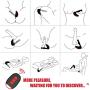 Real Male Soft Pocket Stimulator for Men Male P-rostate Massager, Rechargeable Waterproof Cordless Full-Body Massager, Handle Therapeutic Percussion for Sore Muscle and Relaxed