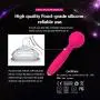 Happy Toys Max Massage AV Sticks Handheld Massagers Body Massager 10 Speed Vibration USB Rechargeable Waterproof Silicone Products Recovery Relaxation Happy Toys Max Massage AV Sticks Handheld Massagers Body Massager 10 Speed Vibration USB Rechargeable Waterproof Silicone Products Recovery Relaxation