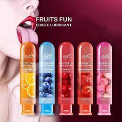 5 PCS Zhenduo Personal Jelly Fruit Sensitive Flavoured Optive Lubricant Oil for Women Female