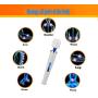 GEDoll Handheld Wand Whole Body Massager with 30 Different Speed Pulsation,Magic Massager for Neck Back，USB Rechargable,Wireless Portable Decompression Artifact-White