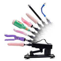 Y-Not Automatic Sex Love Machine Sex Toys Multispeed Adjustable F Machine Thrusting with 8 Attachments Dildo Suction Cup Masturbator Adult Toy