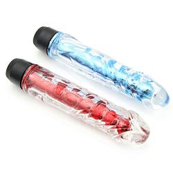 WEI EI Female Waterproof Glowing Vib Multispeed G-Msager for Women (Red)