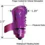 Waterproof Wireless Vibrating Screaming O FingOs - Nubby Purple Waterproof Wireless Vibrating Screaming O FingOs - Nubby Purple