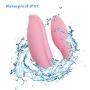Leqipin Remote Control Vibrator Couple,U-Shape Dual Massager for Women G-Spot Nipple Clitoris Stimulator Waterproof Multipurpose USB Rechargeable