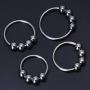 GUANGSHAN Stainless Steel Co~ck Pe~NIS Ring for Men Enhancer Prolong Séx Product