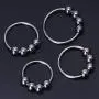 GUANGSHAN Stainless Steel Co~ck Pe~NIS Ring for Men Enhancer Prolong Séx Product