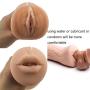 Pocket Pussy Masturbator, Sexrabbit 2 in 1 Vagina Oral Sex Blow Job Stroker Deep Throat Tongue Adult Toys for Men Masturbation Sexual Pleasure Gift