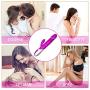 G Spot Rabbit Vibrator for Clitoris Stimulation Pleasure Heating Waterproof Rechargeable Rotating Realistic Dildo with 10 Powerful Vibration 3 Thrusting Modes Quiet Dual Motor Sex Toy for Women Couple