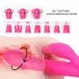 Rotating Rabbit Vibrator for G Spot Clitoris Stimulation with Bunny Ears, 3X7 Strong Rotation Vibration Modes Waterproof Dildo Vibrator Adult Toys for Women Rotating Rabbit Vibrator for G Spot Clitoris Stimulation with Bunny Ears, 3X7 Strong Rotation Vibration Modes Waterproof Dildo Vibrator Adult Toys for Women