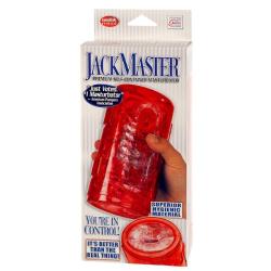 California Exotic Novelties Jackmaster Masturbator, Red