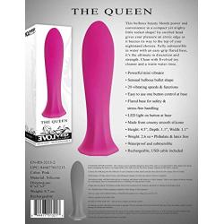 Evolved Novelties Vibrator | The Queen | Rechargeable Multi Speed and Waterproof