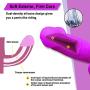 9.5 Inch Realistic Dildo, Dual Density Liquid Silicone Lifelike Penis with Strong Suction Cup for Hands-Free Play Flexible Cock Harness Strap-on Compatible Sex Toys for Vaginal and Anal Play (Purple) 9.5 Inch Realistic Dildo, Dual Density Liquid Silicone Lifelike Penis with Strong Suction Cup for Hands-Free Play Flexible Cock Harness Strap-on Compatible Sex Toys for Vaginal and Anal Play (Purple)