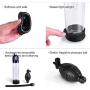 Held Enlarger Pēnīs Air Pump for Man - Mens Supplement Paint Sprayers Toys - Male Hand Extender - Manual Enlargement Vacuum Device for Bēginner - Strong Mens Power for Great - Silicone - Black