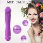 Dildo Vibrator G Spot Clit Vibrator Stimulator Sex Anal Play Massager - Ultra-realistic Penis Vein Folds & Medical Silicone & 10 Powerful Modes for Couples and Women Perfect Gift