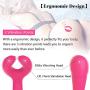 G Spot Vibrator with 3 Motors for Vagina Clitoris Penis Stimulation，Treediride 2.0 Upgrade Silicone Dildo Vibrator with 7 Vibration Modes Waterproof Penis Stimulator Quiet Sex Toy for Women Men Couple