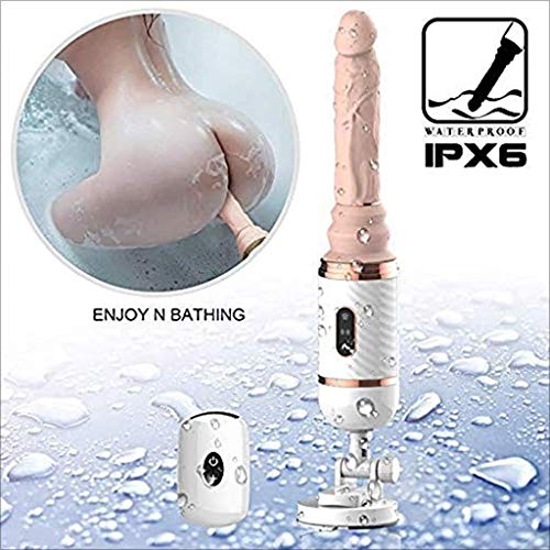 Luxury Electric Telescopic Machine, Multi-Angle Adjustable Automatic Adult Machine Toy, Wireless Remote Control Heating Mode