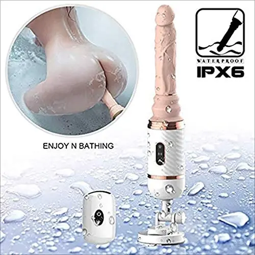 Luxury Electric Telescopic Machine, Multi-Angle Adjustable Automatic Adult Machine Toy, Wireless Remote Control Heating Mode