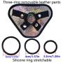 TPTPMAY Wearable Strap on Dildlos with Adjustable Belt Removable Dildlo Pants NO Vibrantor Adullt Six Toy for Women Couples